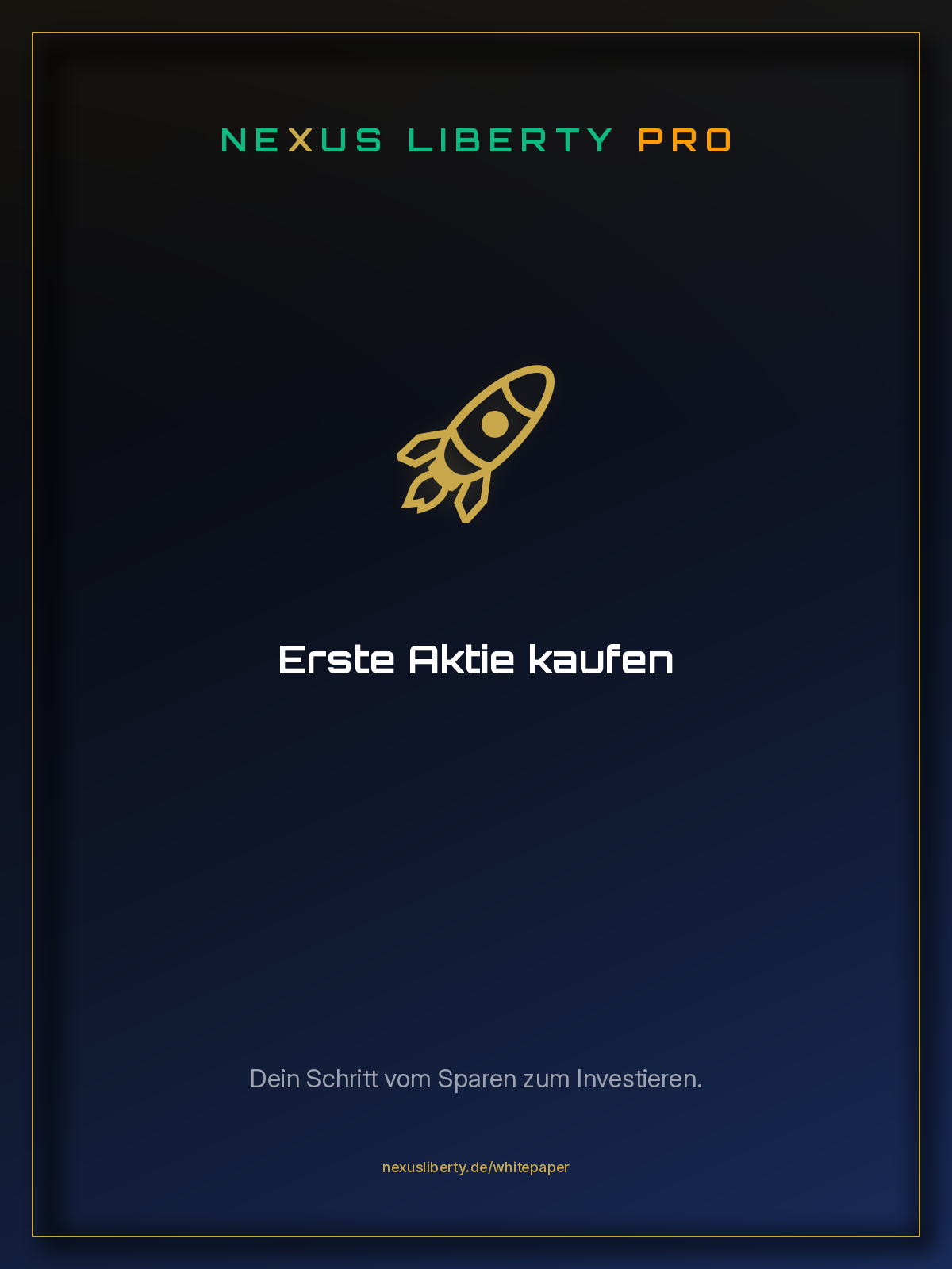 Erste Aktie kaufen