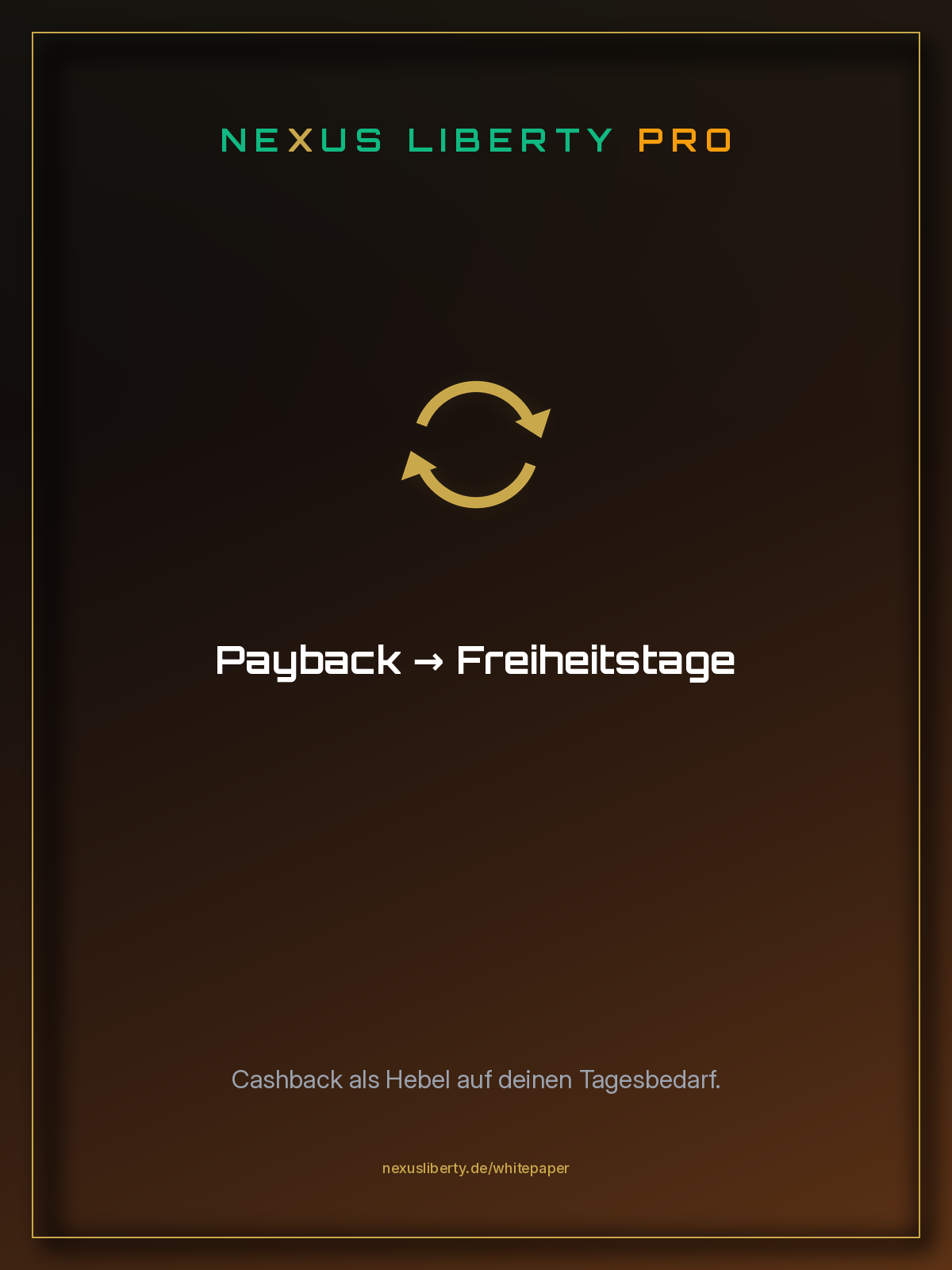 Payback → Freiheitstage