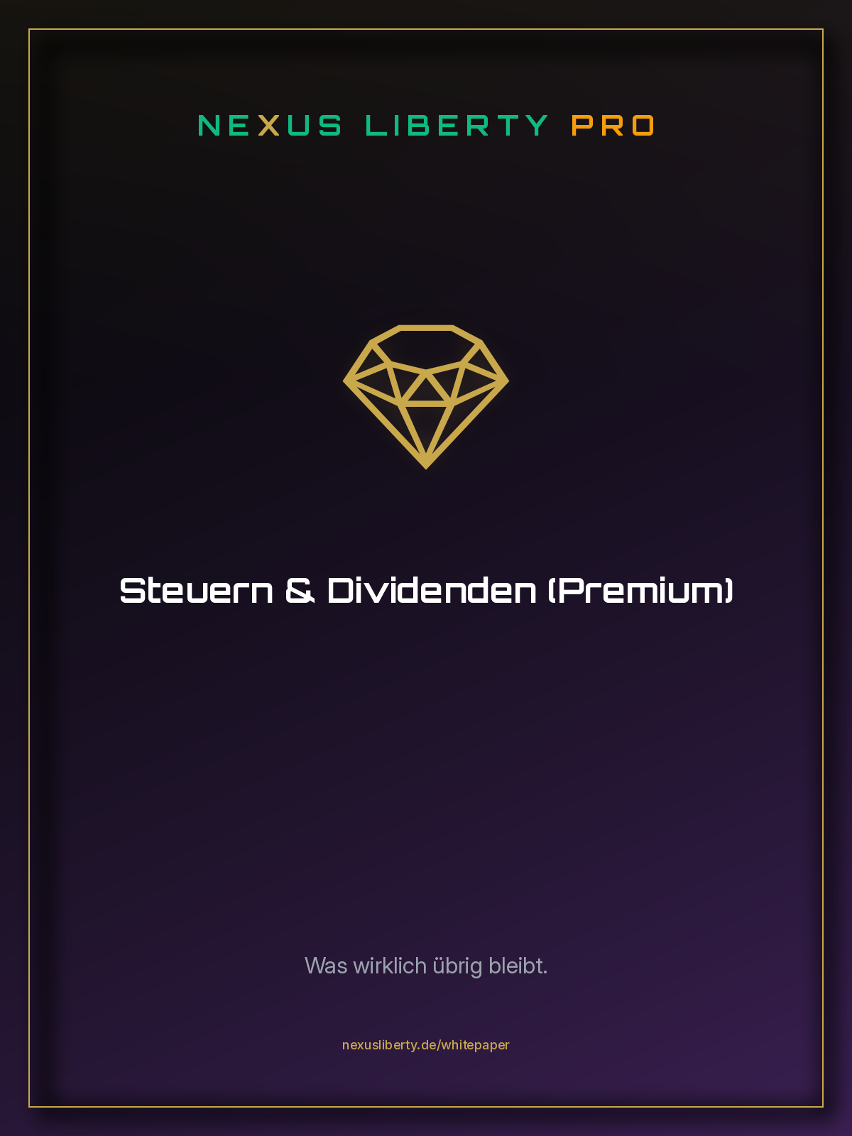 Steuern & Dividenden (Premium)