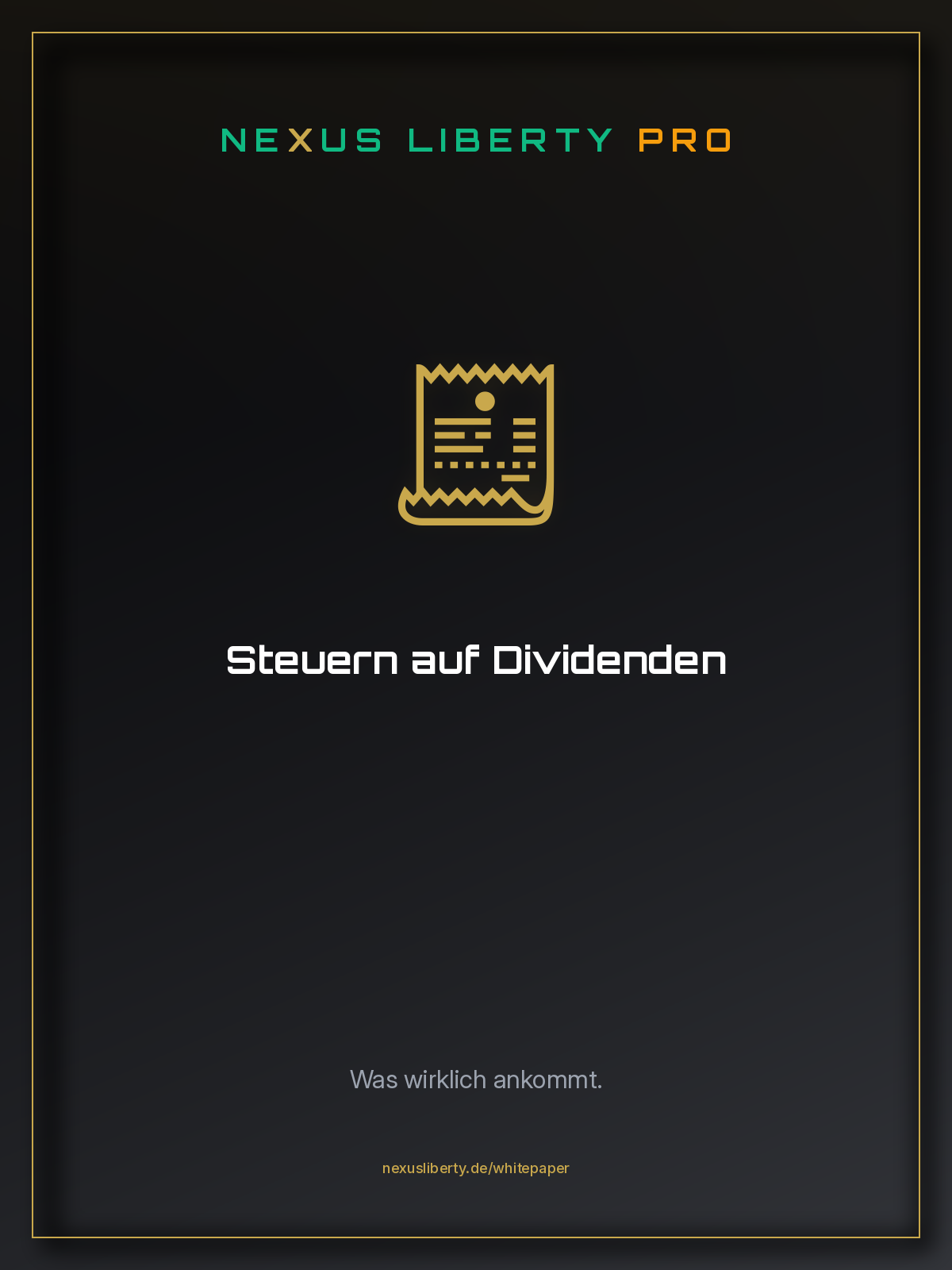 Steuern auf Dividenden